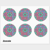 Magic Markers Mandala Ronde Sticker (Vel)