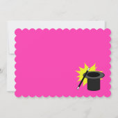 Magic Me Birthday Pink Kaart (Achterkant)
