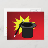 Magic Me / Magician's Pet Briefkaart (Voorkant / Achterkant)