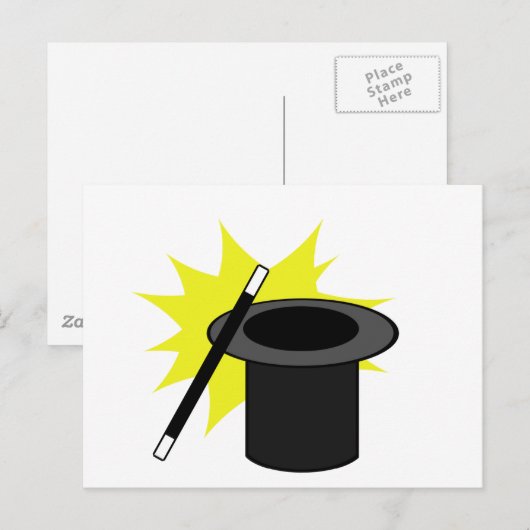 Magic Me / Magician's Pet Briefkaart (Voorkant / Achterkant)