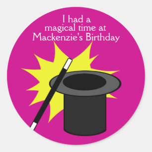Magic Me Magician's Pet Ronde Sticker