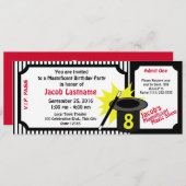 Magic Me Verjaardag Rood Kaart (Voorkant / Achterkant)