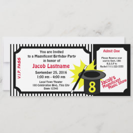 Magic Me Verjaardag Rood Kaart