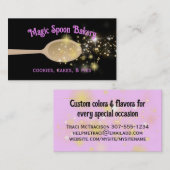 Magic mengen lepel koken bakken visitekaartje... visitekaartje (Voorkant / Achterkant)