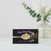 Magic mengen lepel koken bakken visitekaartje... visitekaartje (Staand voorkant)