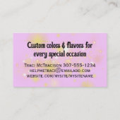 Magic mengen lepel koken bakken visitekaartje... visitekaartje (Achterkant)