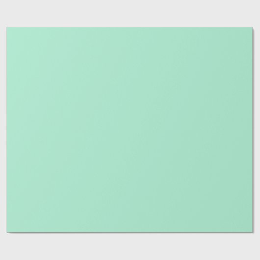 Magic Mint Green Cadeaupapier (Vlak)