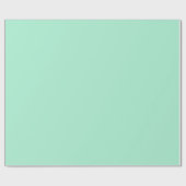 Magic Mint Solid Color Cadeaupapier (Vlak)