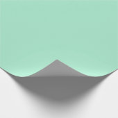 Magic Mint Solid Color Cadeaupapier (Hoek)