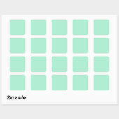Magic Mint Stickers; Kies Vorm Vierkante Sticker (Vel)