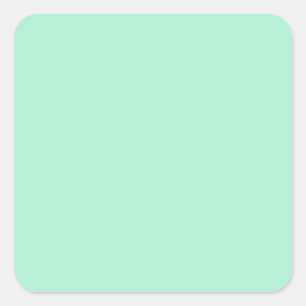 Magic Mint Stickers; Kies Vorm Vierkante Sticker