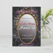 Magic Mirror-uitnodigingen Kaart (Staand voorkant)