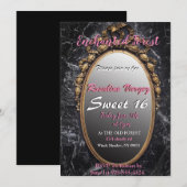 Magic Mirror-uitnodigingen Kaart (Voorkant / Achterkant)