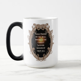 Magic Mirror waar is de rechtvaardigste Campground Magische Mok