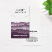 Magic Misty Mountains Paarse Ketting Display Kaart (Bureau)