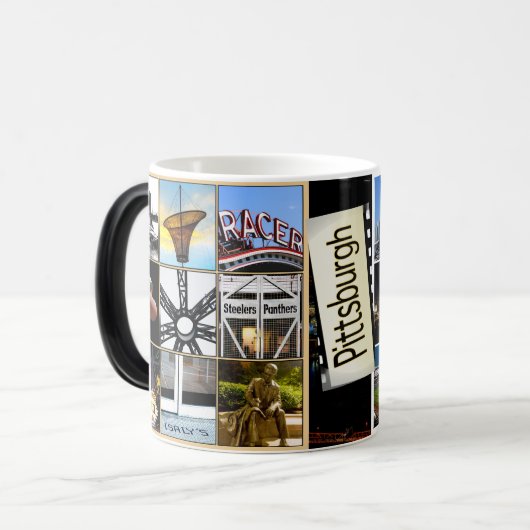 Magic Mok-Pittsburgh Afbeelding Verschijnt wanneer Magische Mok (Voorkant links)