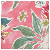 MAGIC MOMENT Colorful Floral Stof (Close Up)