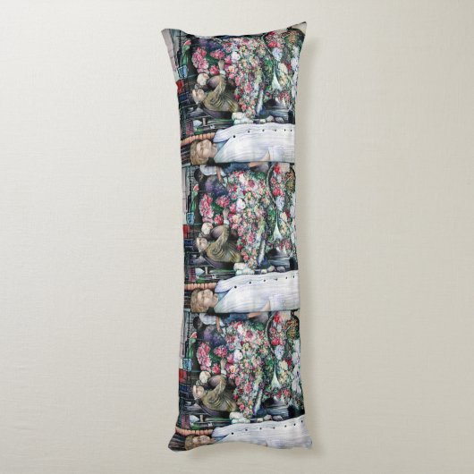 Magic Moment in Misloc Market Lichaamskussen (Achterkant (Verticaal))