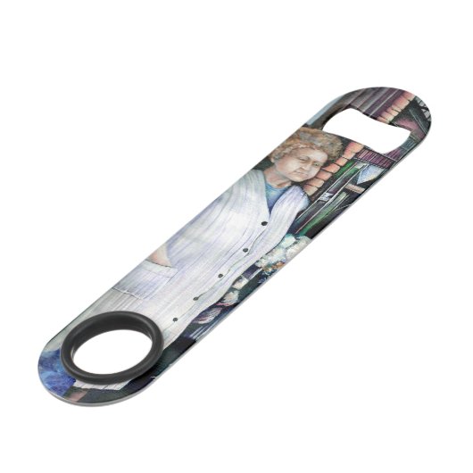 Magic Moment in Misloc Market Speed Flessenopener (Voorkant Gekanteld)