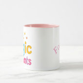 magic moment mug, for me cup, inspirational mug mok (Midden)