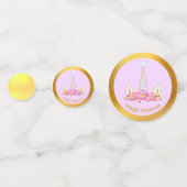 Magic Moment Unicorn Confetti (Voorkanten)