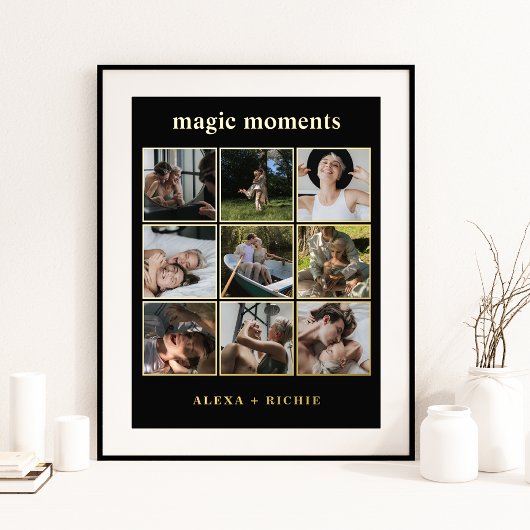 Magic Moments Custom Fotocollage Folie Afdrukken