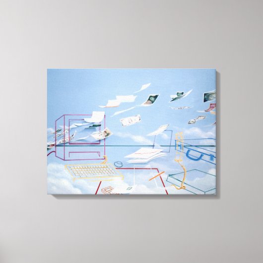Magic Money Canvas Afdruk (Voorkant)