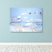 Magic Money Canvas Afdruk (Insitu (Houten vloer))