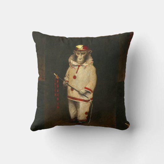 Magic Monkey Gooi Kussen (Achterkant)