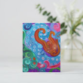 Magic Moon Briefkaart (Staand voorkant)