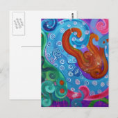 Magic Moon Briefkaart (Voorkant / Achterkant)