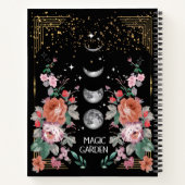 Magic Moon Garden Notitieboek (Achterkant)