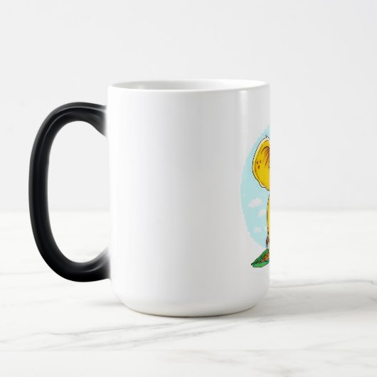 Magic Morphing Mug – Cute Elephant  Magische Mok (Links)