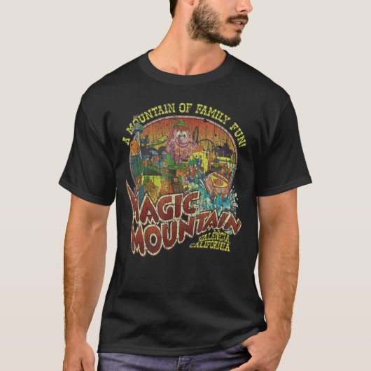 Magic Mountain Family Fun 1971 T-shirt (Voorkant)