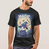 Magic – Mouse Wizard Halloween TinyFur Tee T-shirt (Voorkant)