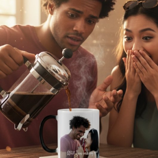 Magic mug married me will you marry me proposal magische mok