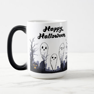 magic mug with Halloween design Magische Mok