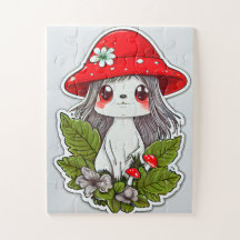 Magic Mushroom Creatures Puzzel
