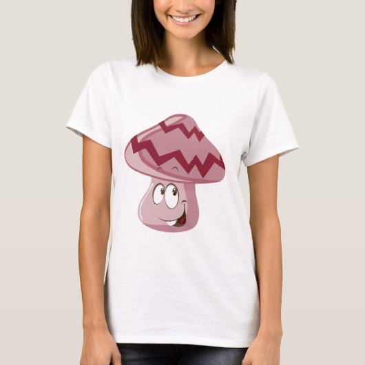 Magic Mushroom Emoji T-shirt (Voorkant)
