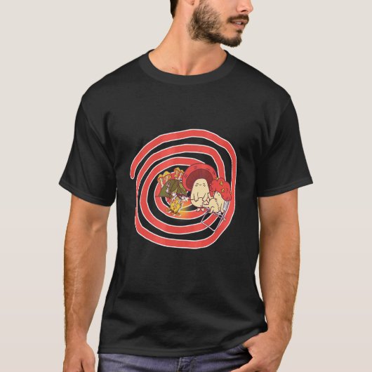 Magic Mushroom Hippie Psychedelic 1 T-shirt (Voorkant)