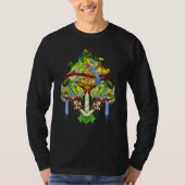 Magic Mushroom House Geïnspireerd paddenstoel King T-shirt (Voorkant)