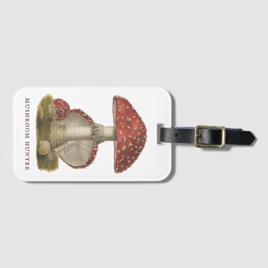 Magic Mushroom Hunter Bagagelabel (Voorkant (horizontaal))