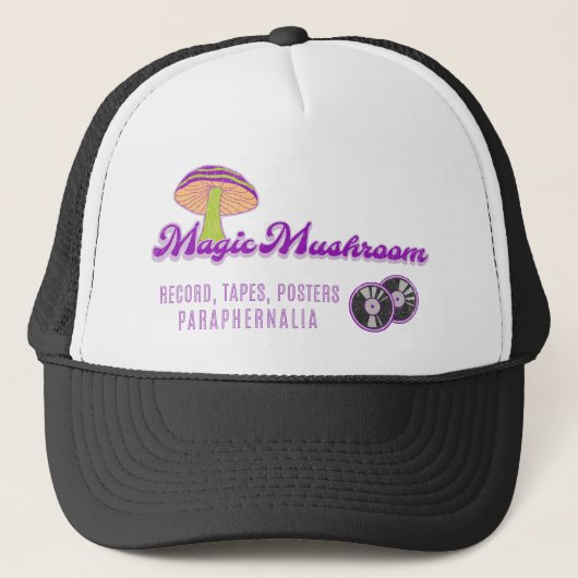 Magic Mushroom Music Store La Mirada  Trucker Pet (Voorkant)