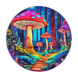 Magic Mushroom Path Design Snijplank