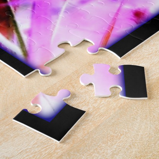 Magic Mushroom Photo Artwork Puzzle Legpuzzel (Zijkant)