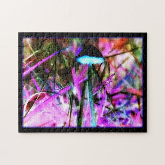 Magic Mushroom Photo Artwork Puzzle Legpuzzel (Horizontaal)