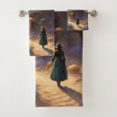 Magic Mushroom Planet Bad Handdoek (Insitu)