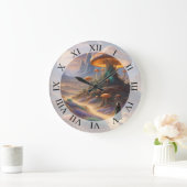 Magic Mushroom Planet Grote Klok (Huis)