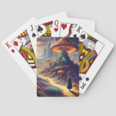 Magic Mushroom Planet Pokerkaarten (Achterkant)