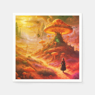 Magic Mushroom Planet Servet